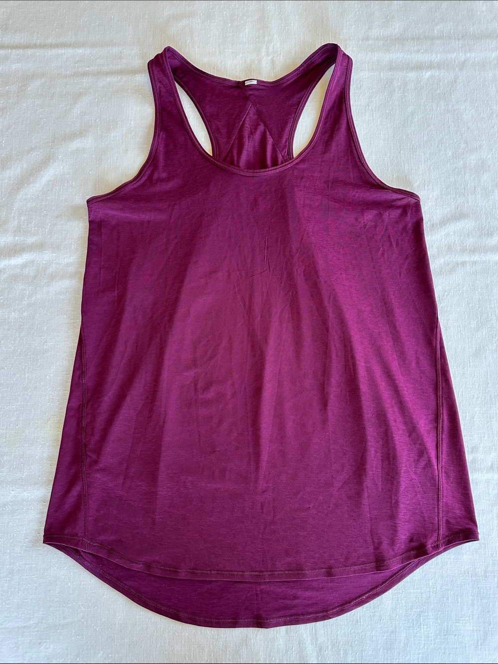 Lululemon Essential Tank Pleated Jersey 6 Marvel
